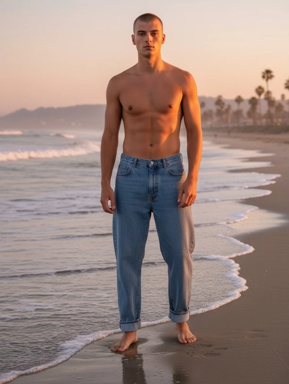 Members Mark -Vintage Men's Jeans Blue Denim Heavy Duty 5-Pocket 40 X 30 - Picture 10 of 10